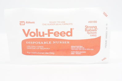 Abbott 00180 Strong Babies System Volu-Feed Disposable Nurser 60 mL
